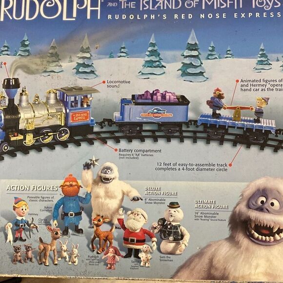 Rudolph Red Nose Express Train REPLACEMENT GIFT CAR ONLY 1 Piece - Picture 4 of 5